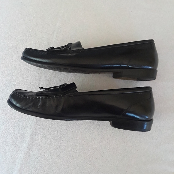 Cole Haan Men's Brown Leather Tassel  Loafer  10 1/2 - Picture 2 of 9